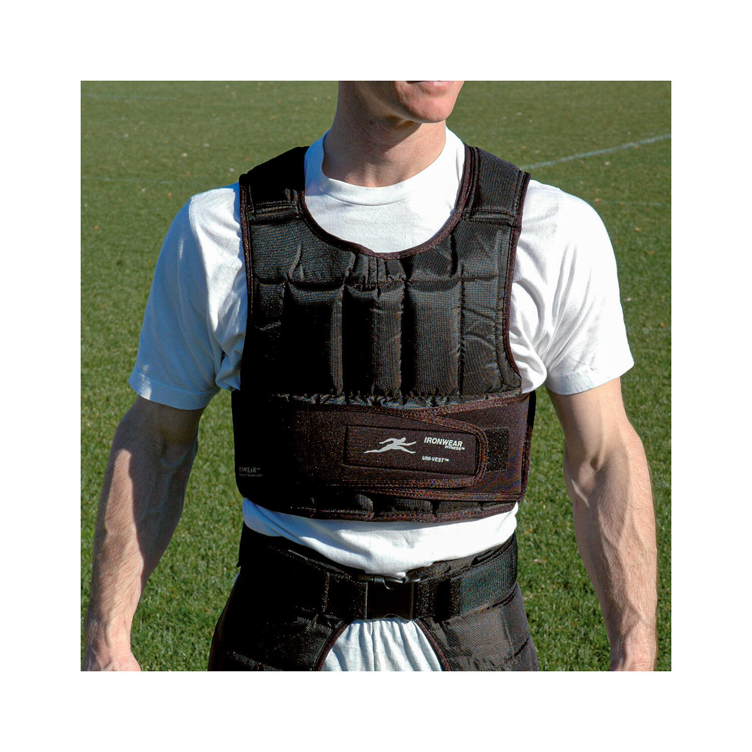 Gilet zavorrato Corto Fitness / Krafttraining Unisex 4/5