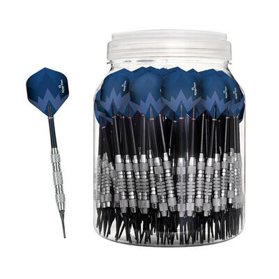 Softdart-Set Turnier. Blau Darts / Softdarts Unisex