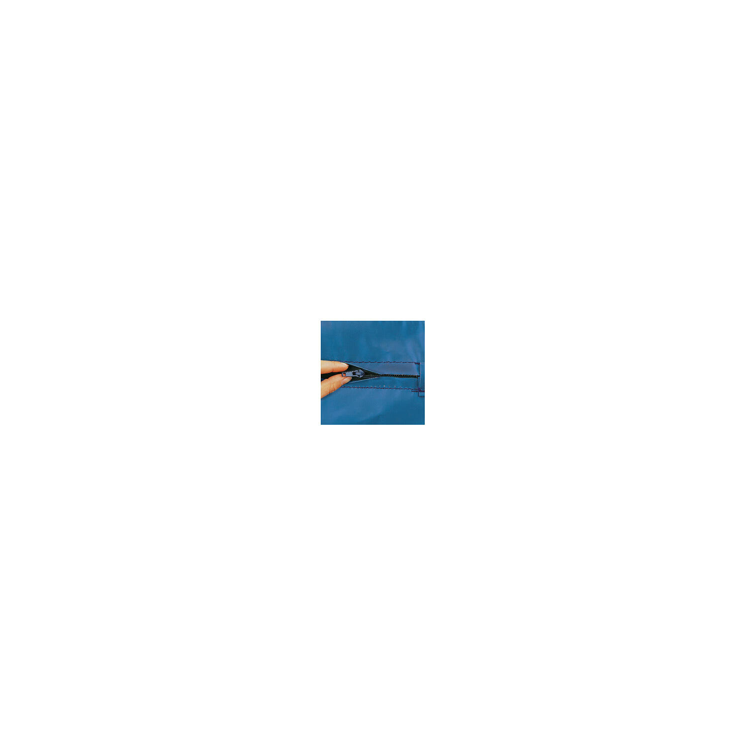 Turnmatte Super, 200x125x8 cm Turnmattenstoff Blau Basis Turnen 4/6