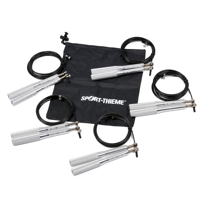 Sport-Thieme Speed Rope-Set Alu/Stahlkabel, Set