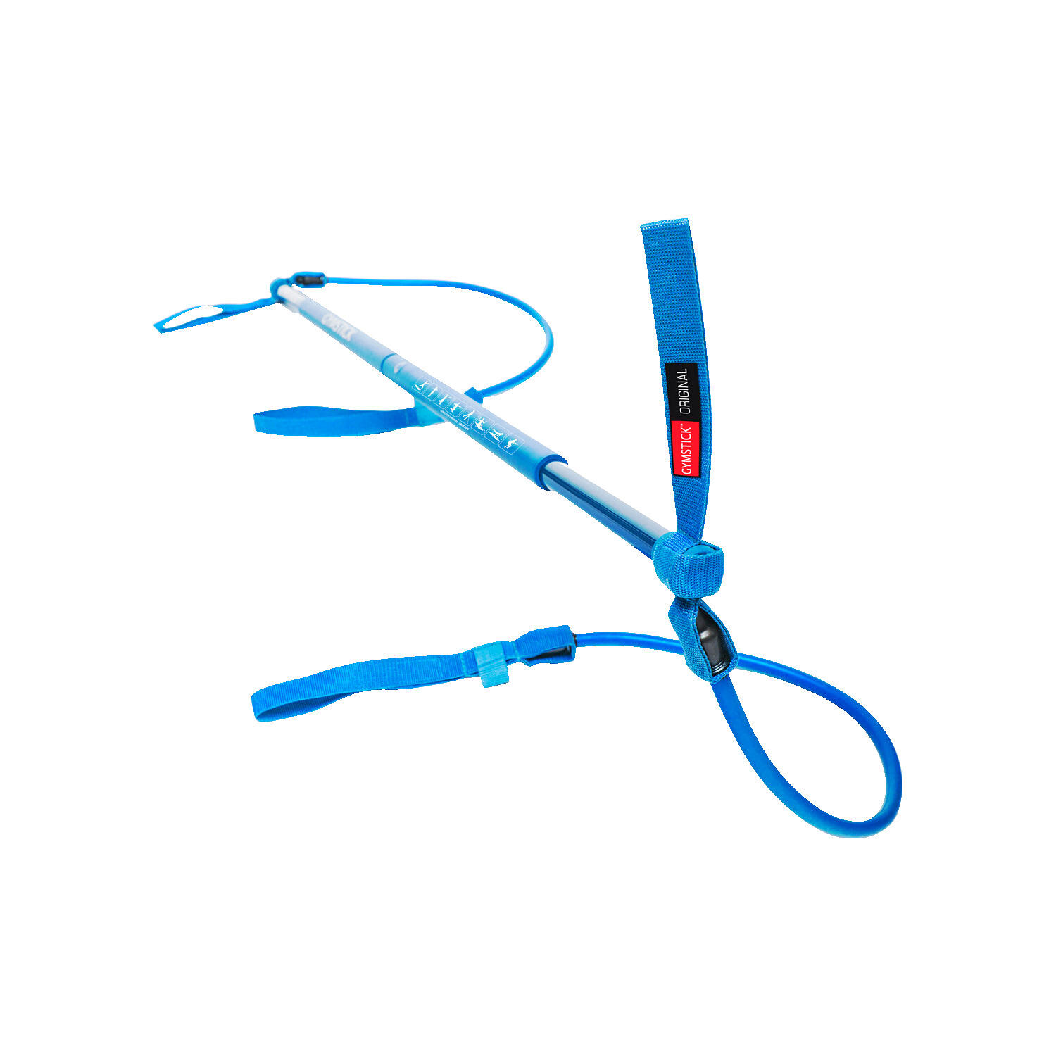 GYMSTICK Widerstandstrainer 2.0 Blau Mittel Functional Training Unisex Blau