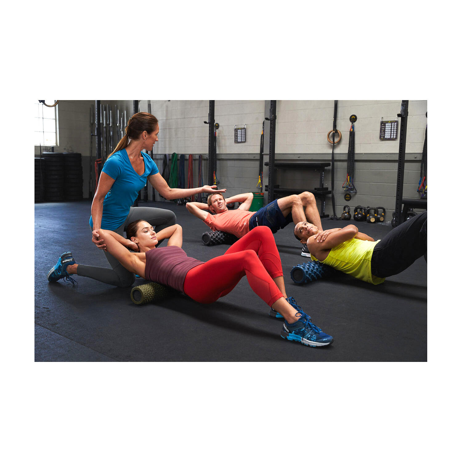 Faszienrolle Gator Functional Training Unisex Grün 3/5