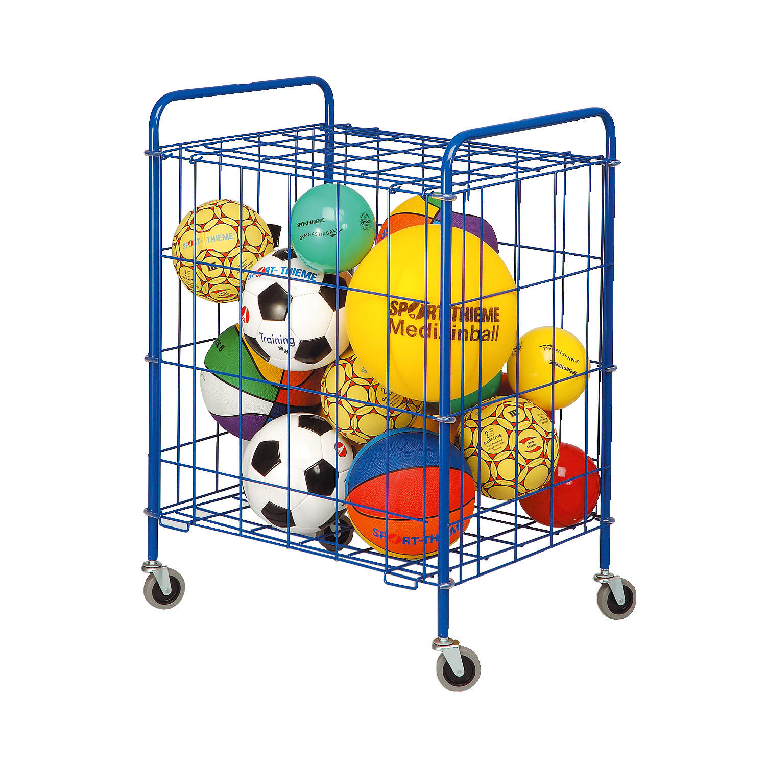 Ballwagen Stapelbar Fußball Unisex 3/4