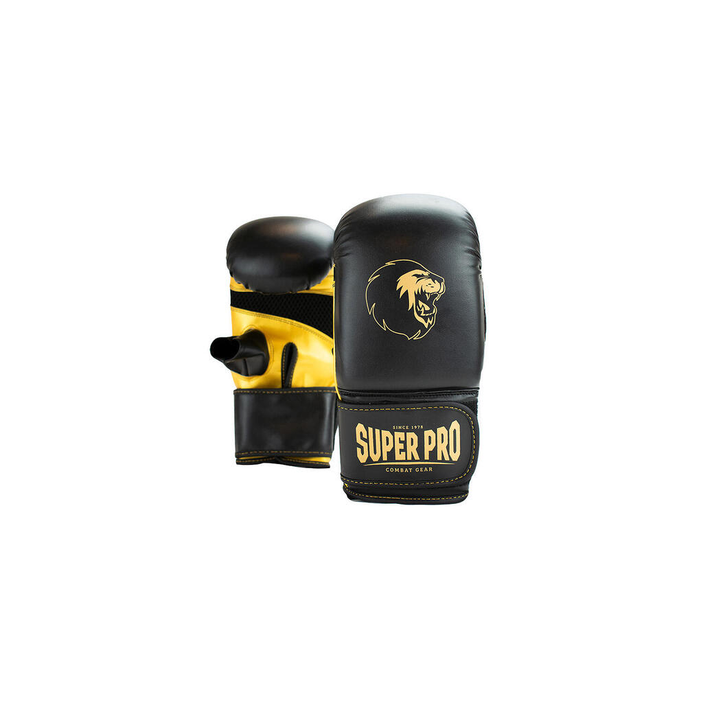 Victor Boxing Bag Gloves - Black / Gold