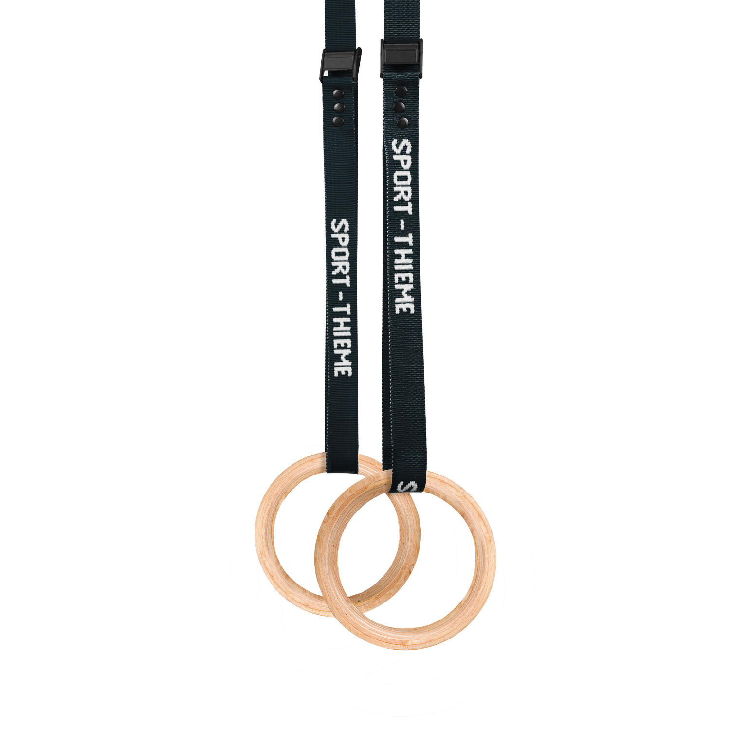 Gymnastics Ring Set Indoor Black Children Turnen / Kunstturnen Unisex 5/5