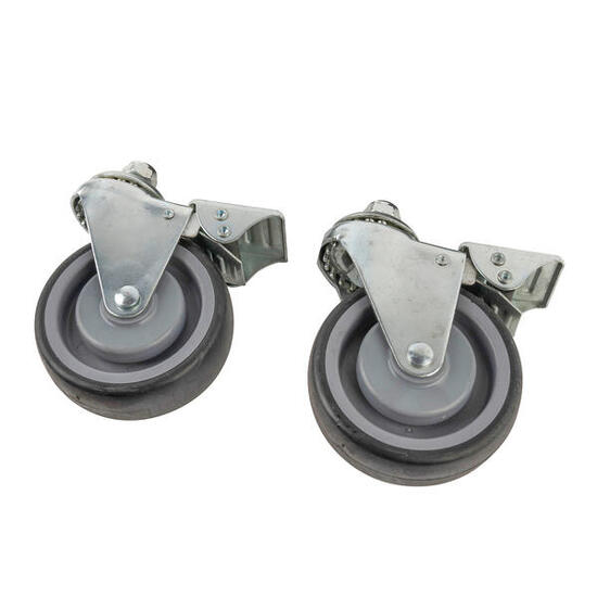 Single-Lenkrollen für Transportwagen Jumbo Mit Feststellbremse Fußball