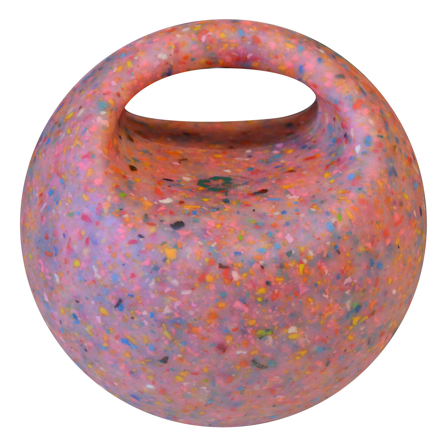 Medizinball mit Griff Recycle 1 kg Gymnastik Unisex Bunt 1/2