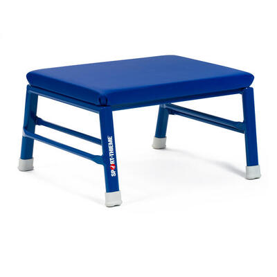 Turnhocker Original Kunstlederbezug. Blau Turnen Unisex Blau