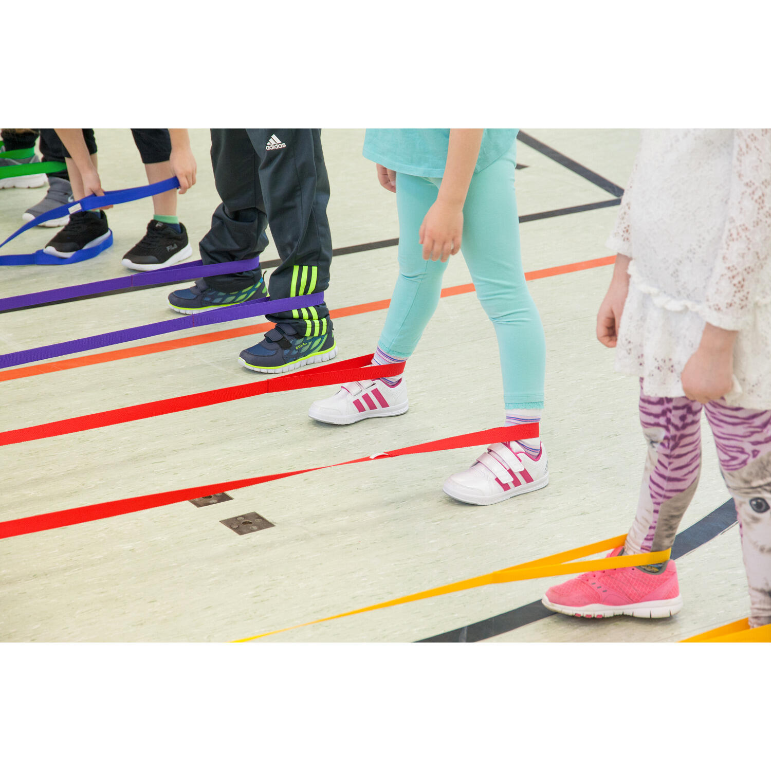 Hüpfseile-Set Jumping-Bands Schulsport Unisex 4/6
