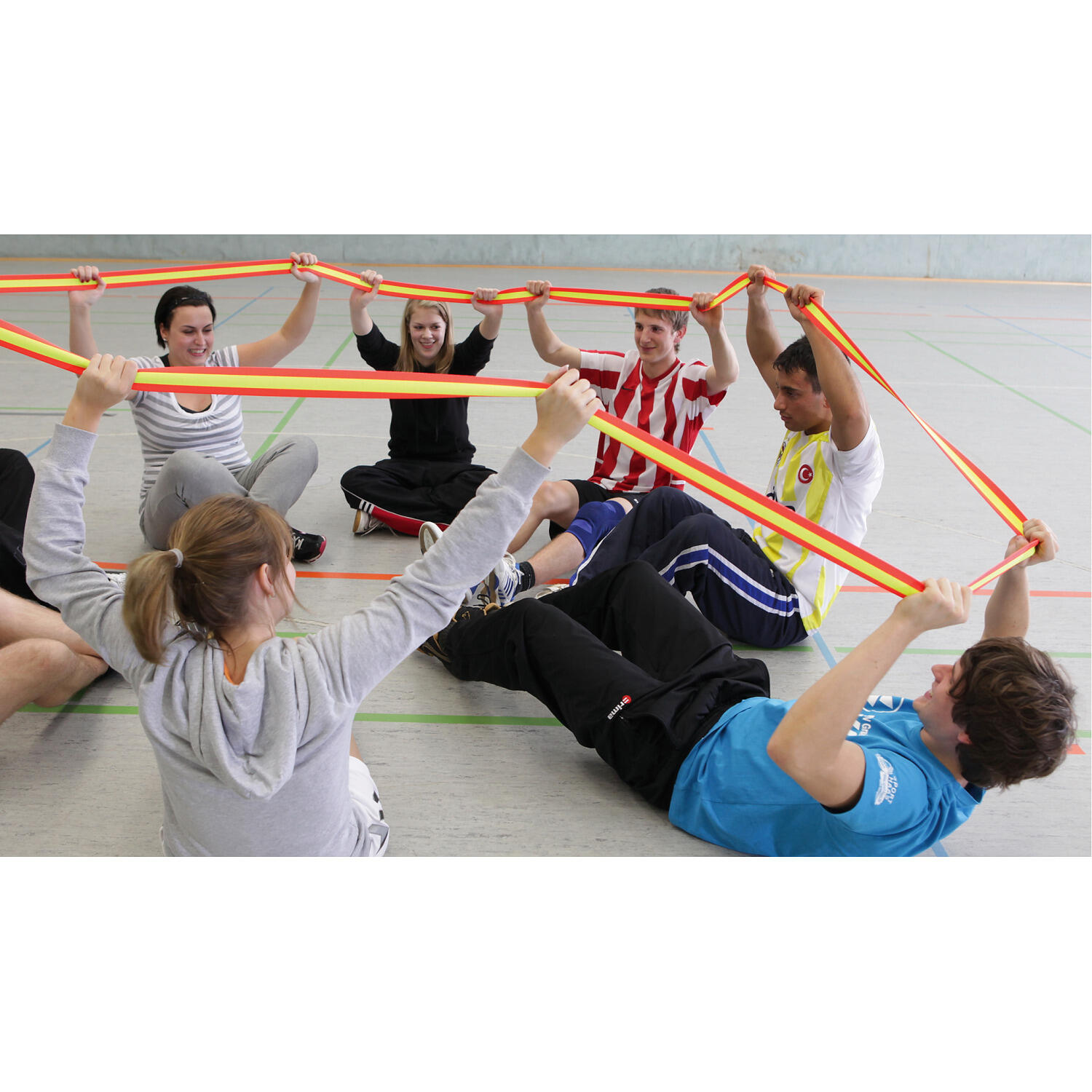 Widerstandsband Kurz, 2 m Fitness / Krafttraining Unisex 6/6