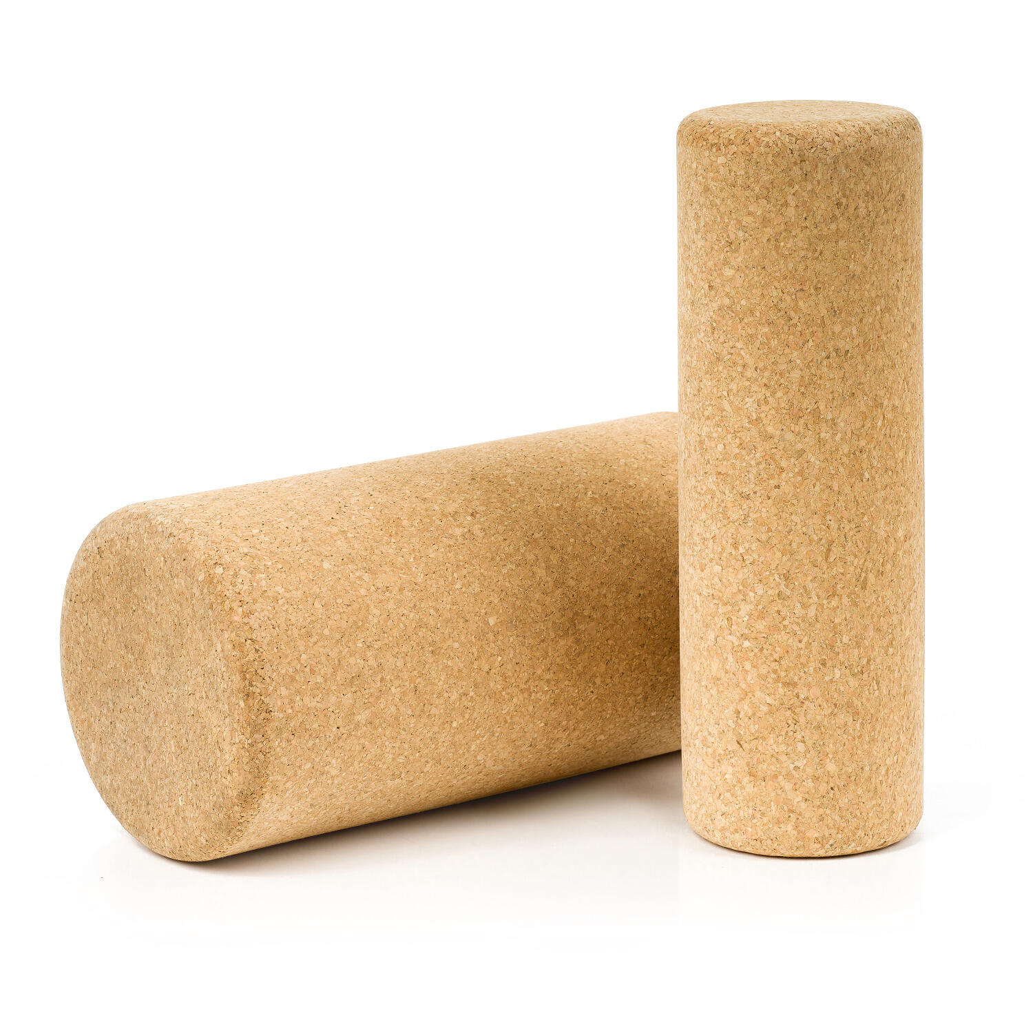 Faszienrolle Kork 15 cm Functional Training Unisex Beige 4/4