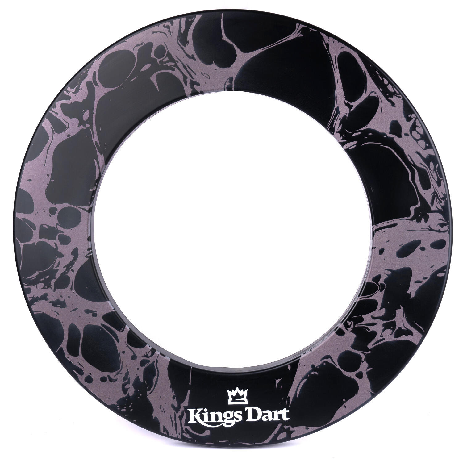KINGS DART Dart-Auffangfeld Schwarz-Grau Darts / Steeldarts Unisex Kings Dart