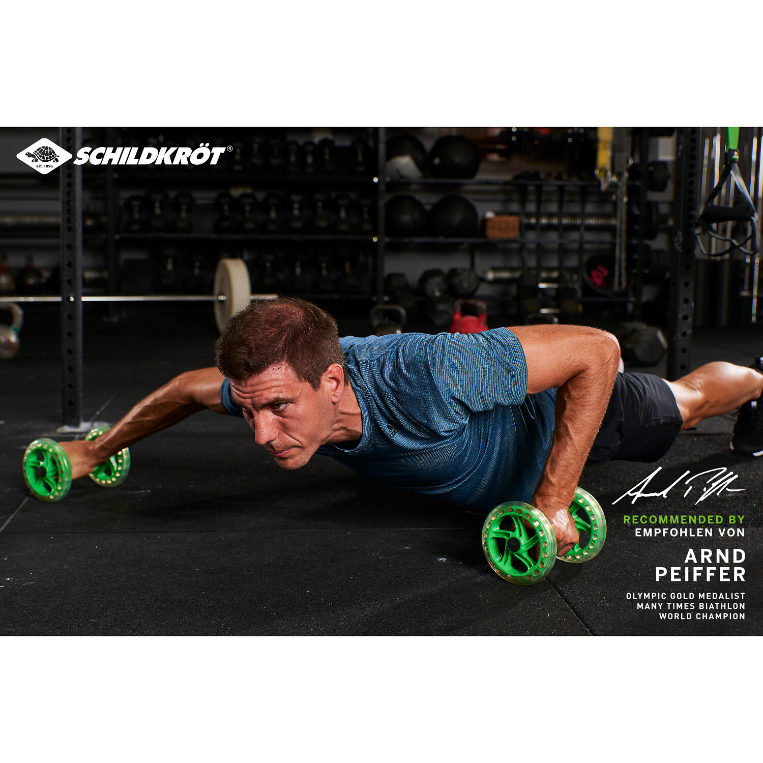 Roue abdominale « Fitness Dual Core Wheels » Unisexe 5/7