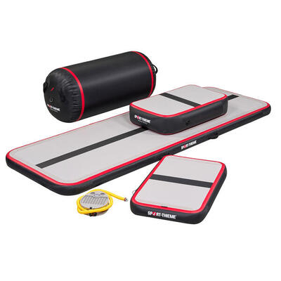 AirTrack-Set Training Carbon Turnen Unisex Schwarz-Rot
