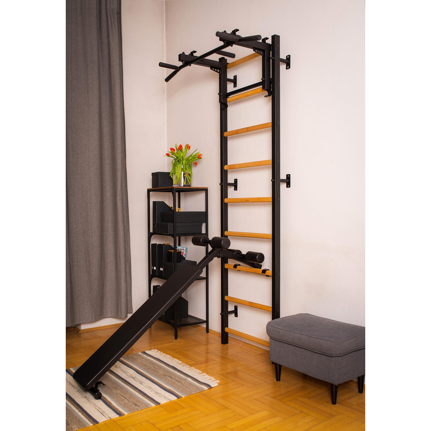 Wall Bars 733 Fitness 733B (black) Turnen / Kunstturnen Unisex 6/6