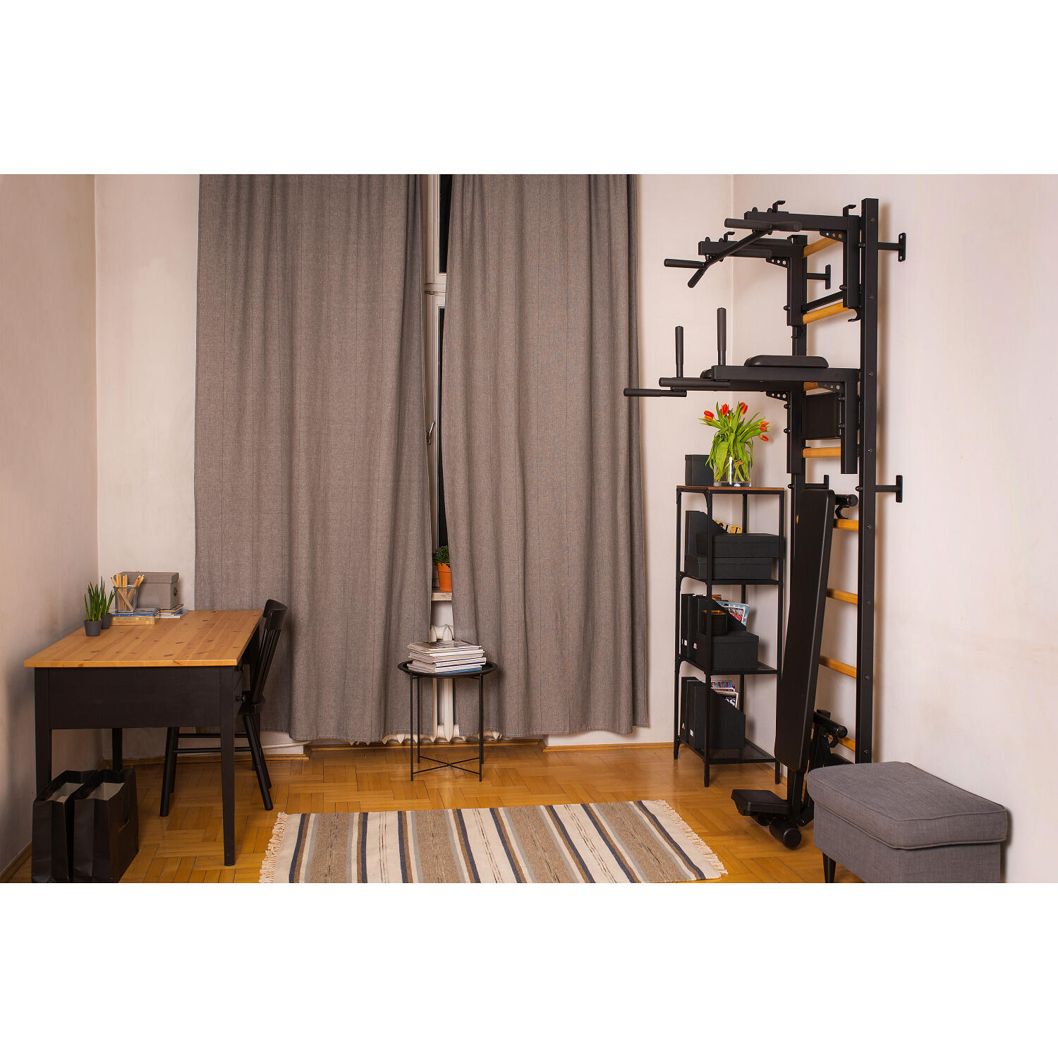 BenchK Espalier Fitness-System "733", 713B, black