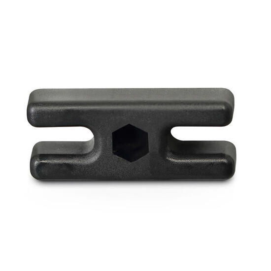 Netzhalter H+ für Fußballtore Fußball Unisex Schwarz