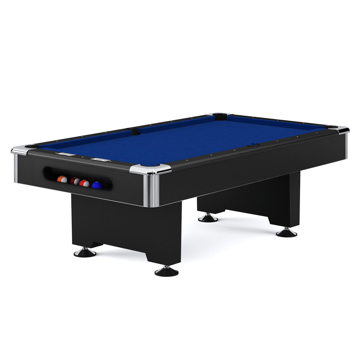 AUTOMATEN HOFFMANN Tavolo da biliardo Club Pro III Simonis 860 Royal-Blue 8 piedi (Campo 224x112