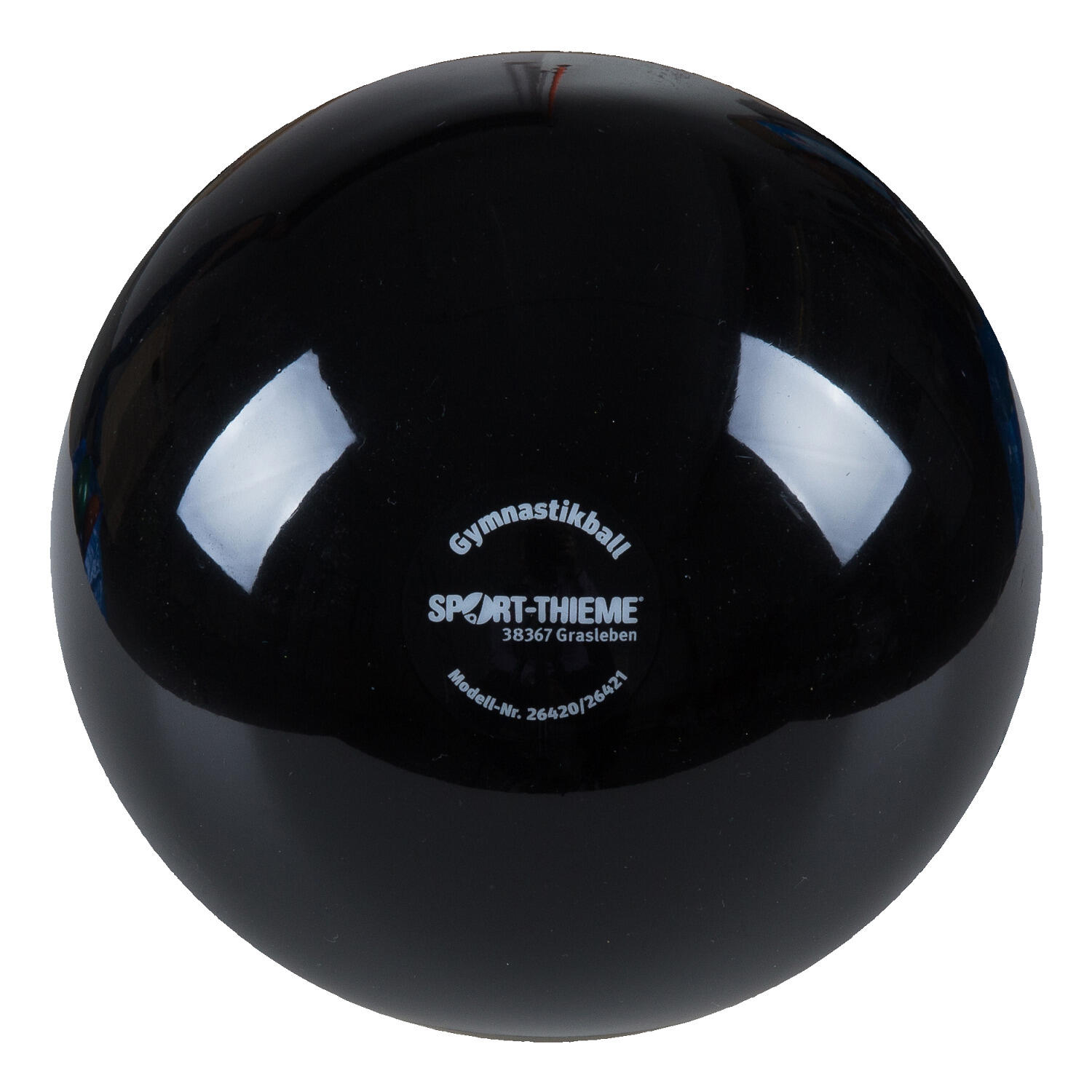 Gymnastikball 300 Schwarz Gymnastik Unisex Schwarz 2/2