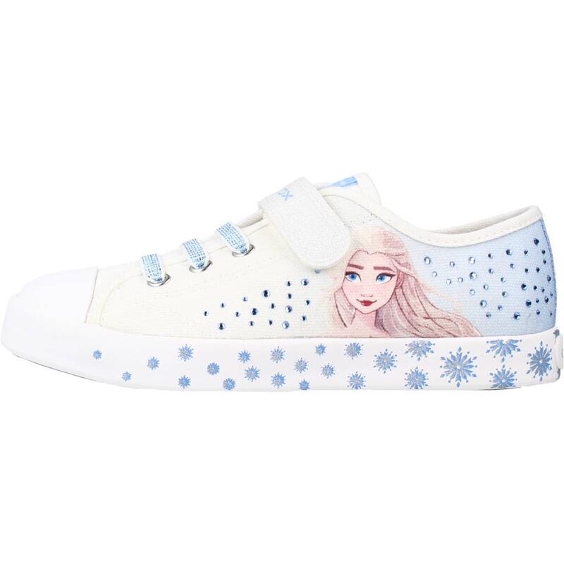 Zapatillas niña Geox Jr Ciak Girl A Blanco