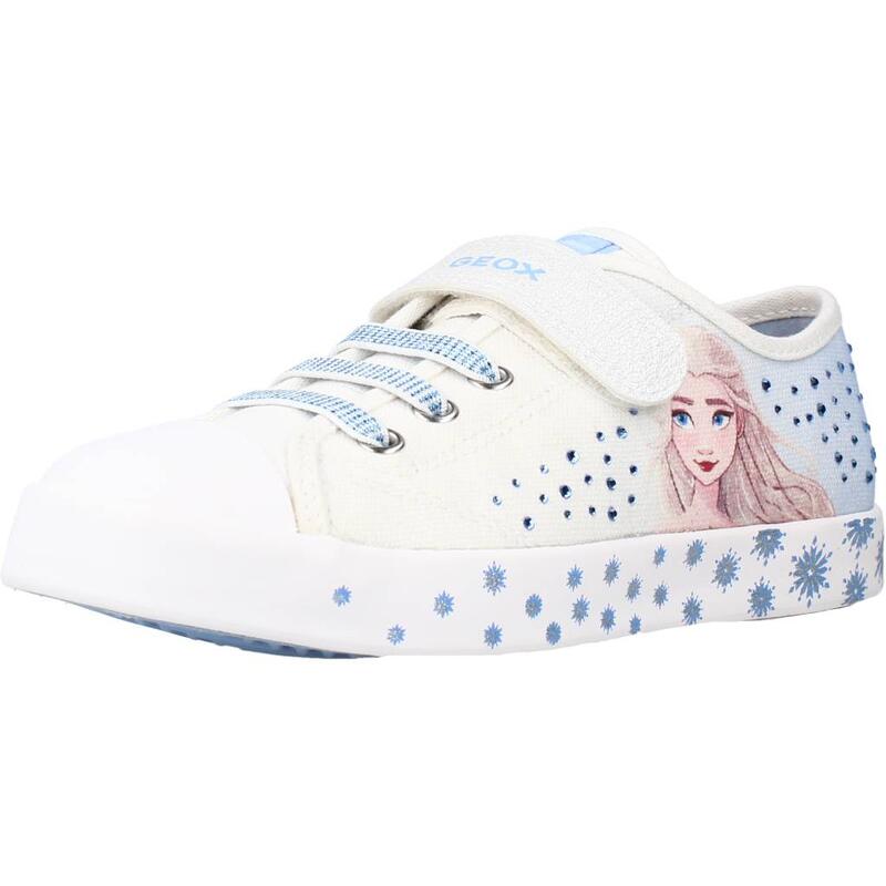 Zapatillas niña Geox Jr Ciak Girl A Blanco