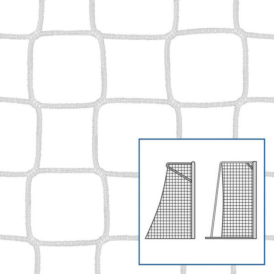 Kleinfeld-Fußballtornetz Gelb 4 mm Fußball Unisex Gelb