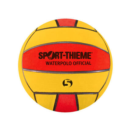 Wasserball Official Größe 5 Wasserball Unisex Gelb-Rot