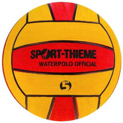 Wasserball Official Größe 4 Wasserball Unisex Rot-Gelb, Gelb-Rot