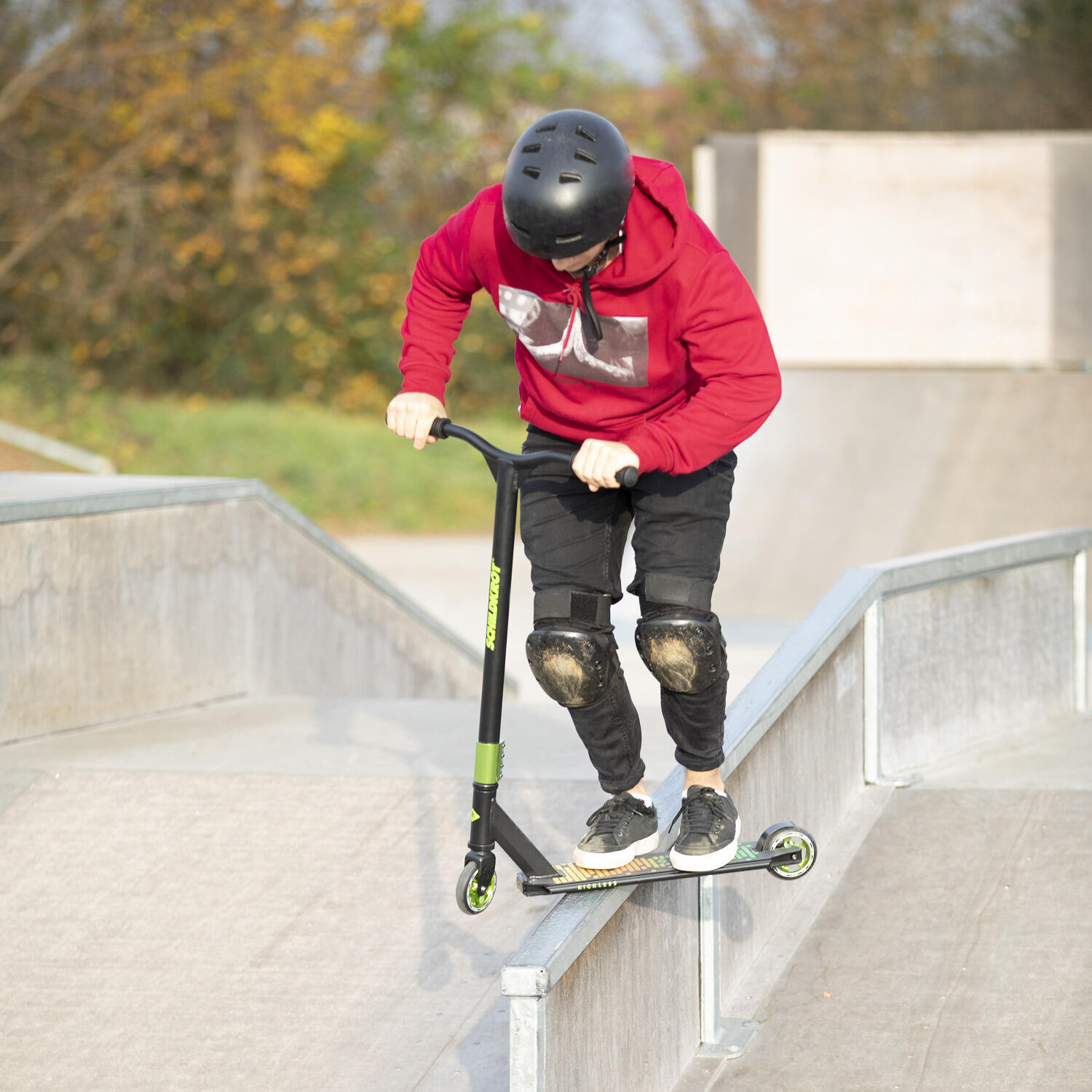 Schildkröt Funsports Trottinette cascadeur stuntstep Junior Frein à pied 3/7