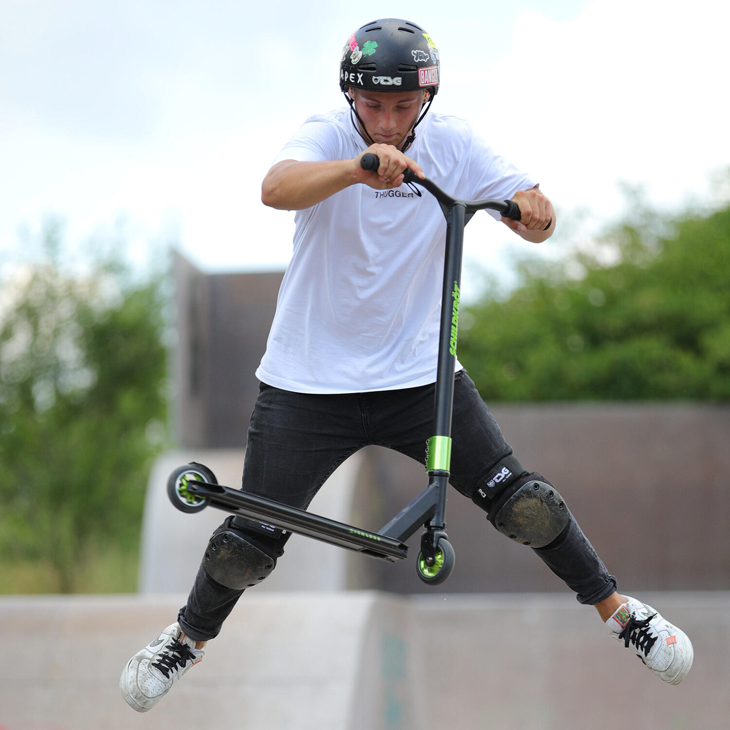 Schildkröt Funsports Trottinette cascadeur stuntstep Junior Frein à pied 4/7