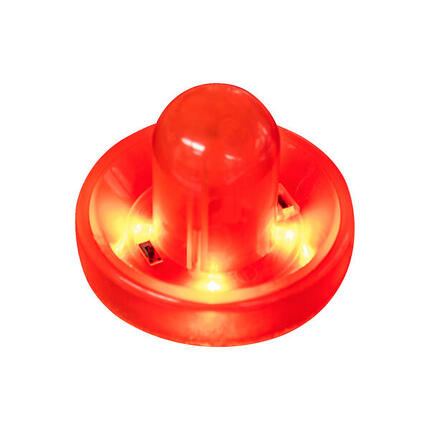 Airhockey Pusher LED Rot Tischfußball Unisex Rot