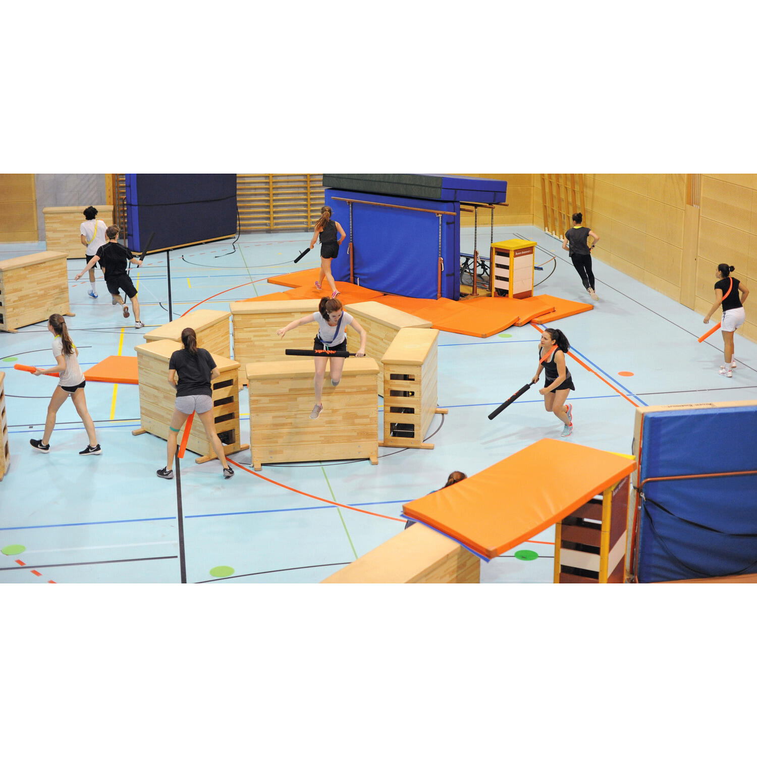 Anti-Aggressionsschläger-Set Schule Regular Boxen Unisex 4/6