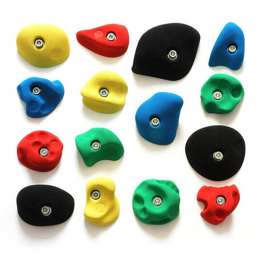 Klettergriff-Set Leicht Ohne Befestigungsmaterial Set A Klettern