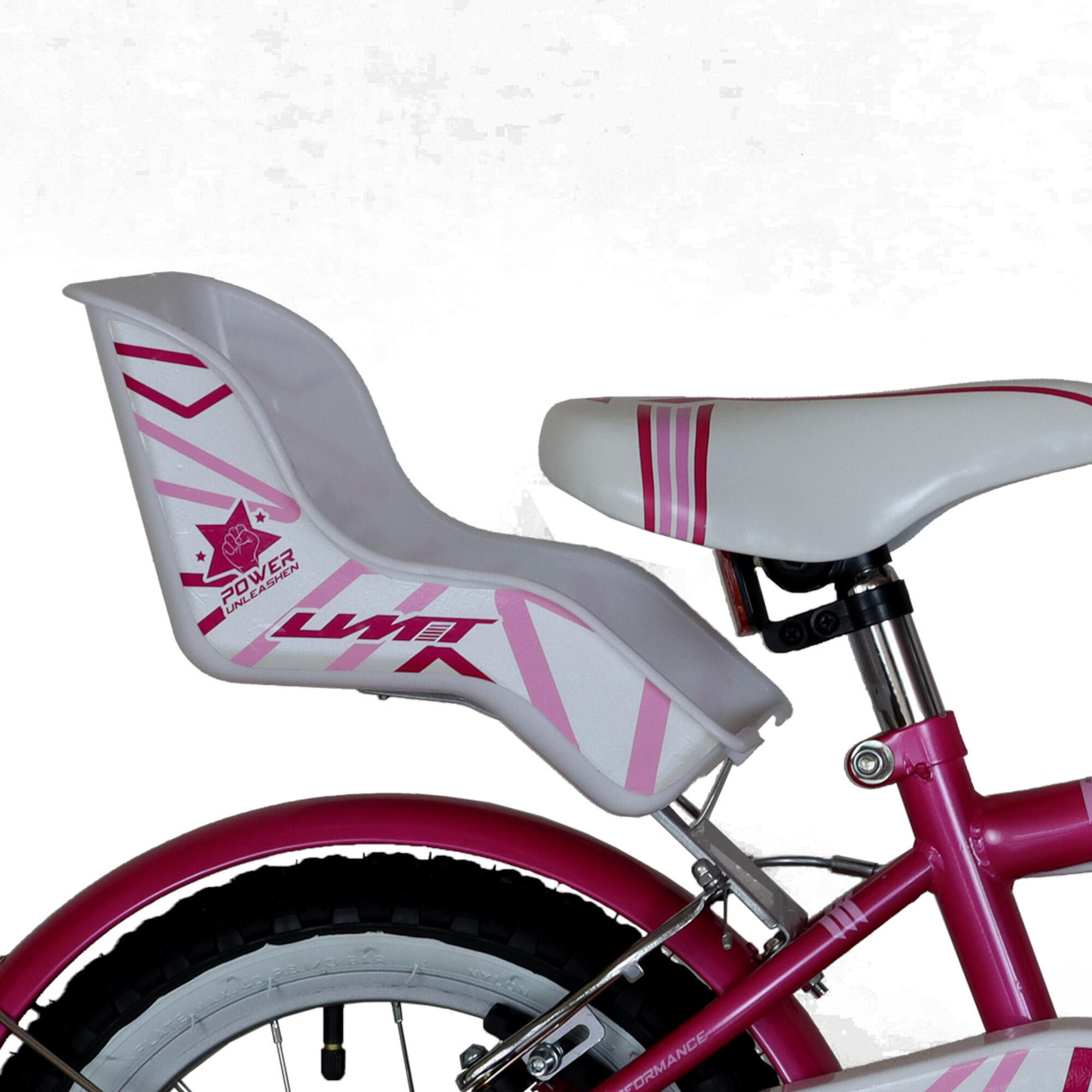 Bicicleta de Montanha Infantil Umit 14" Diana Rosa/Branco 2/4