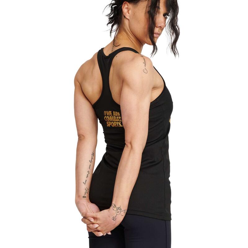 Camiseta Tirantes Mujer Boxeo Leone 1947 DNA negro