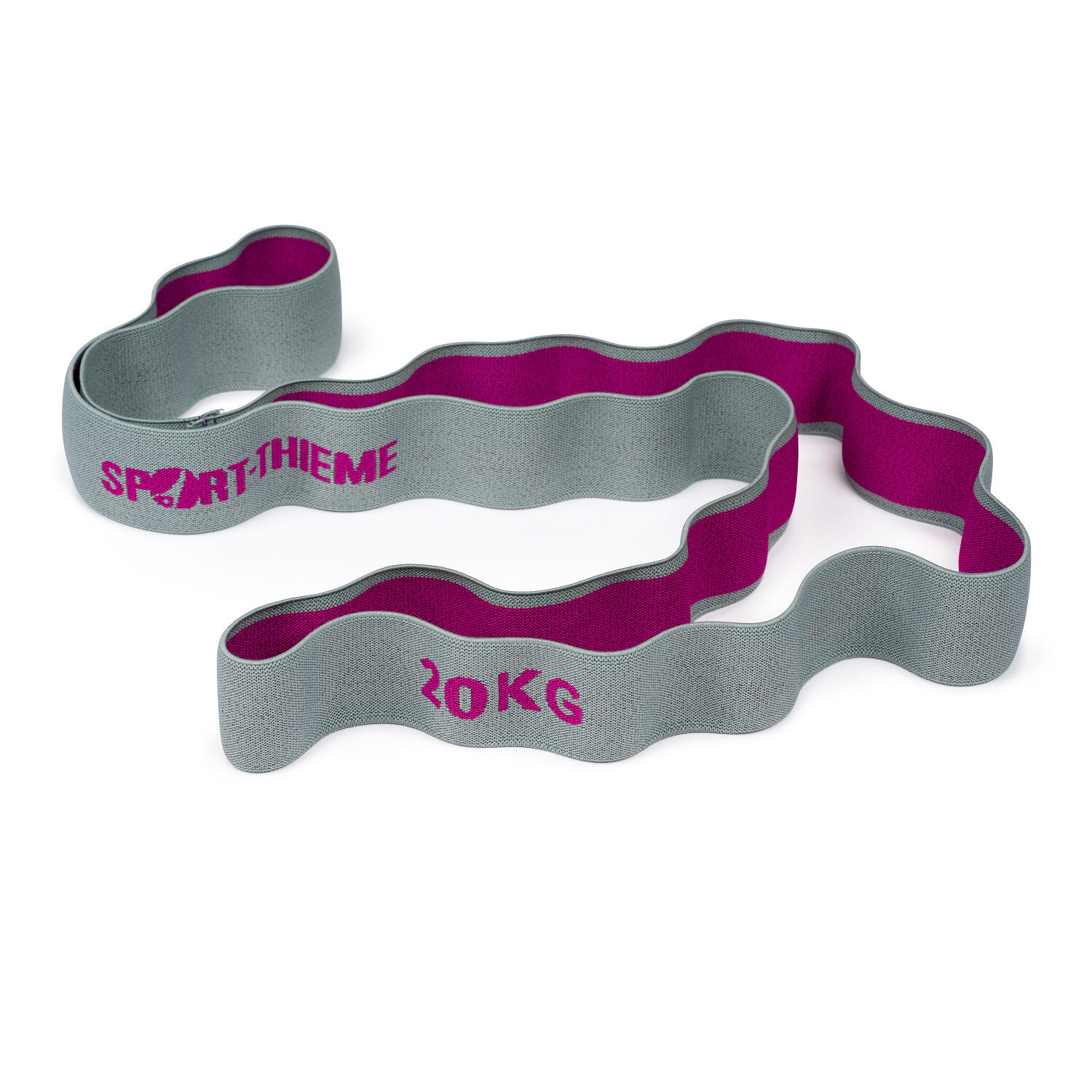 Elastikband Ring 20 kg Grau-Lila Fitness / Krafttraining Unisex Grau-Lila 2/5