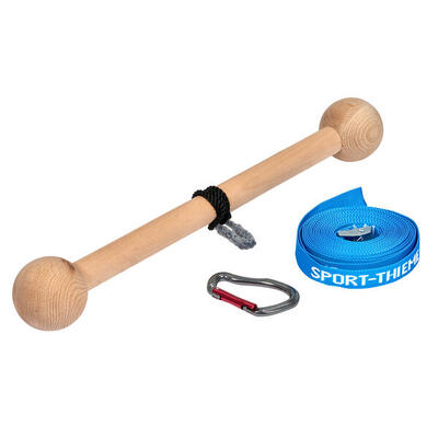 Klimmzugstange Variabel Fitness / Krafttraining Unisex Holz-Natur
