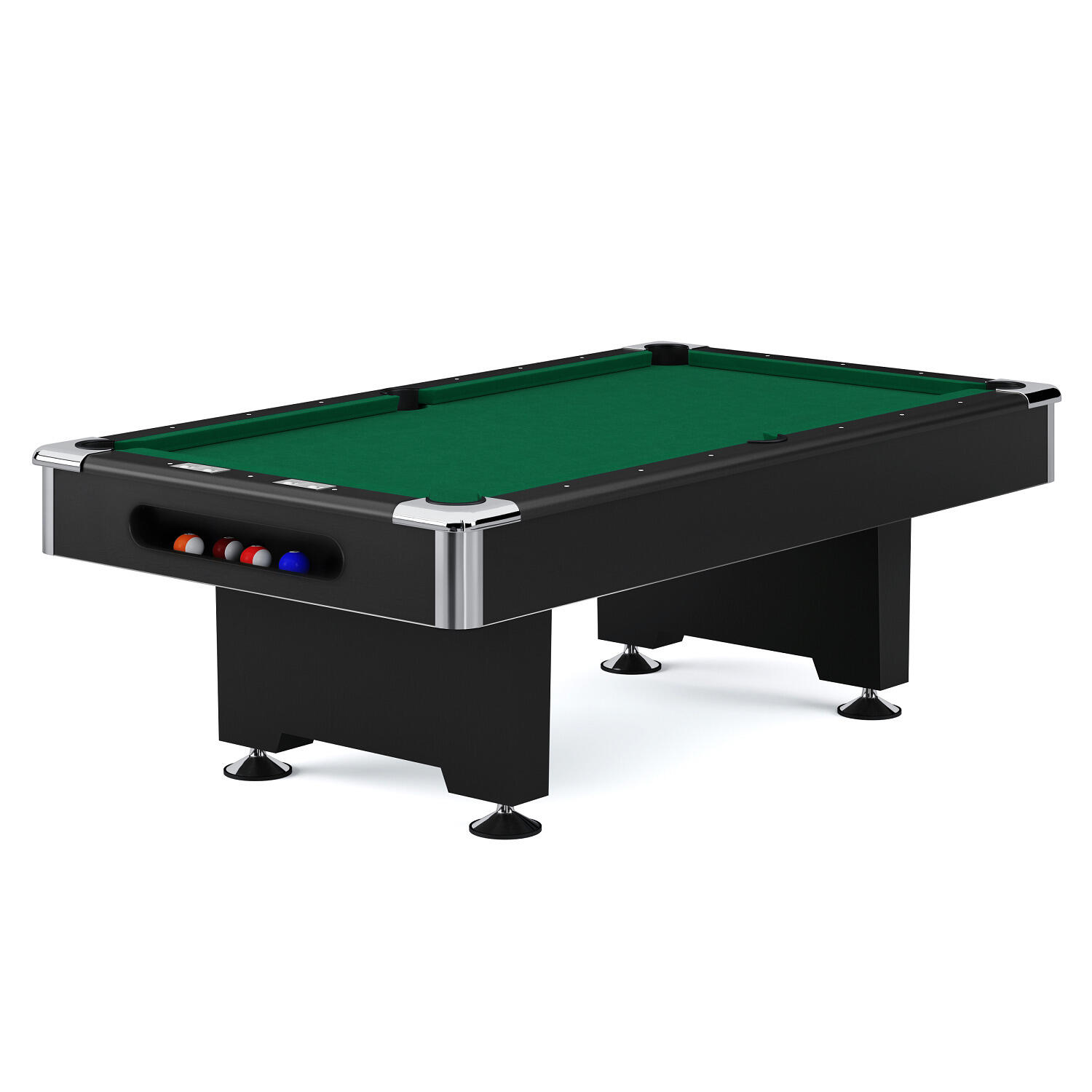 AUTOMATEN HOFFMANN Tavolo da biliardo Club Pro III EuroSpeed Verde Campo da gioco da 9 ft