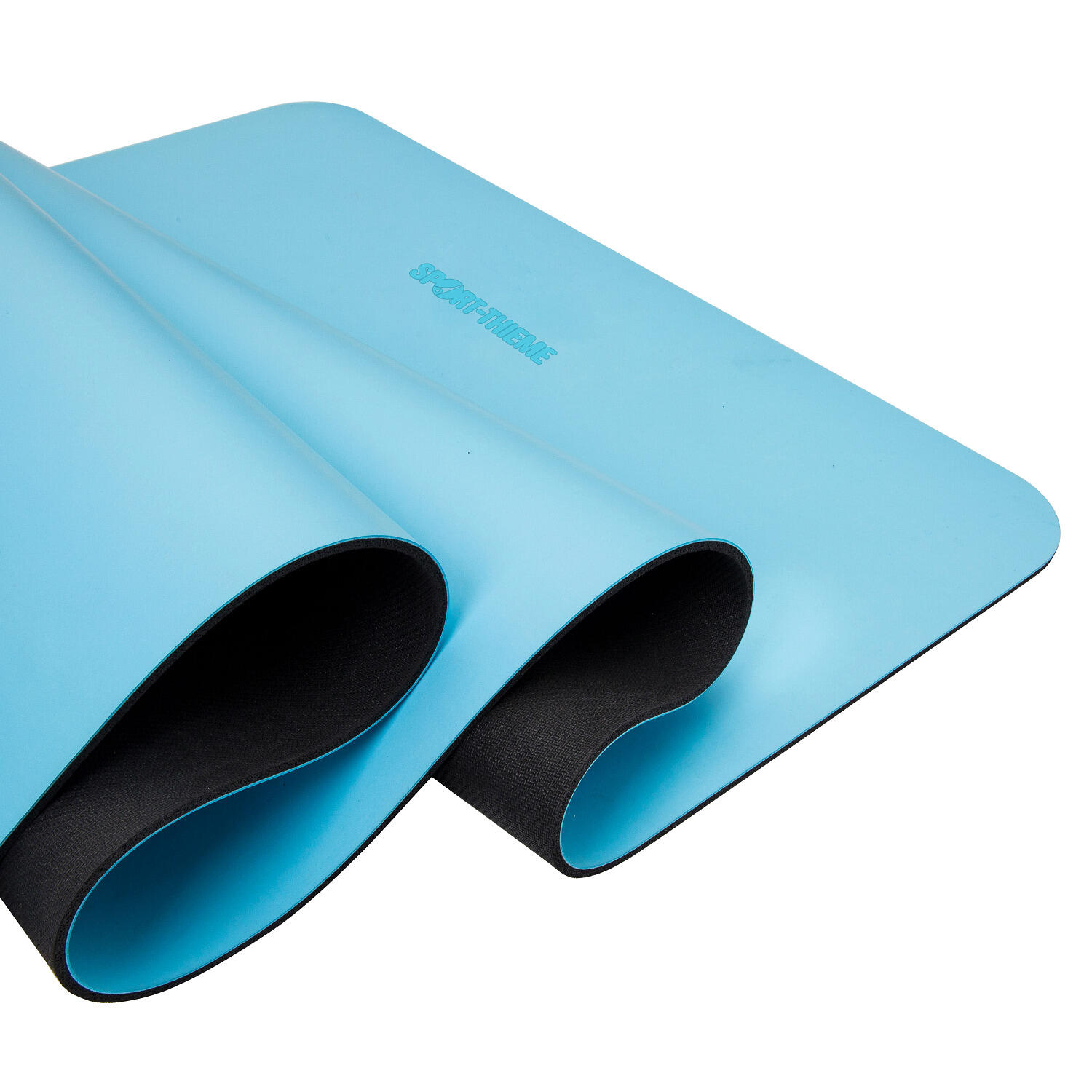 Yoga-Matte Premium PU Yoga Unisex Blau 2/4