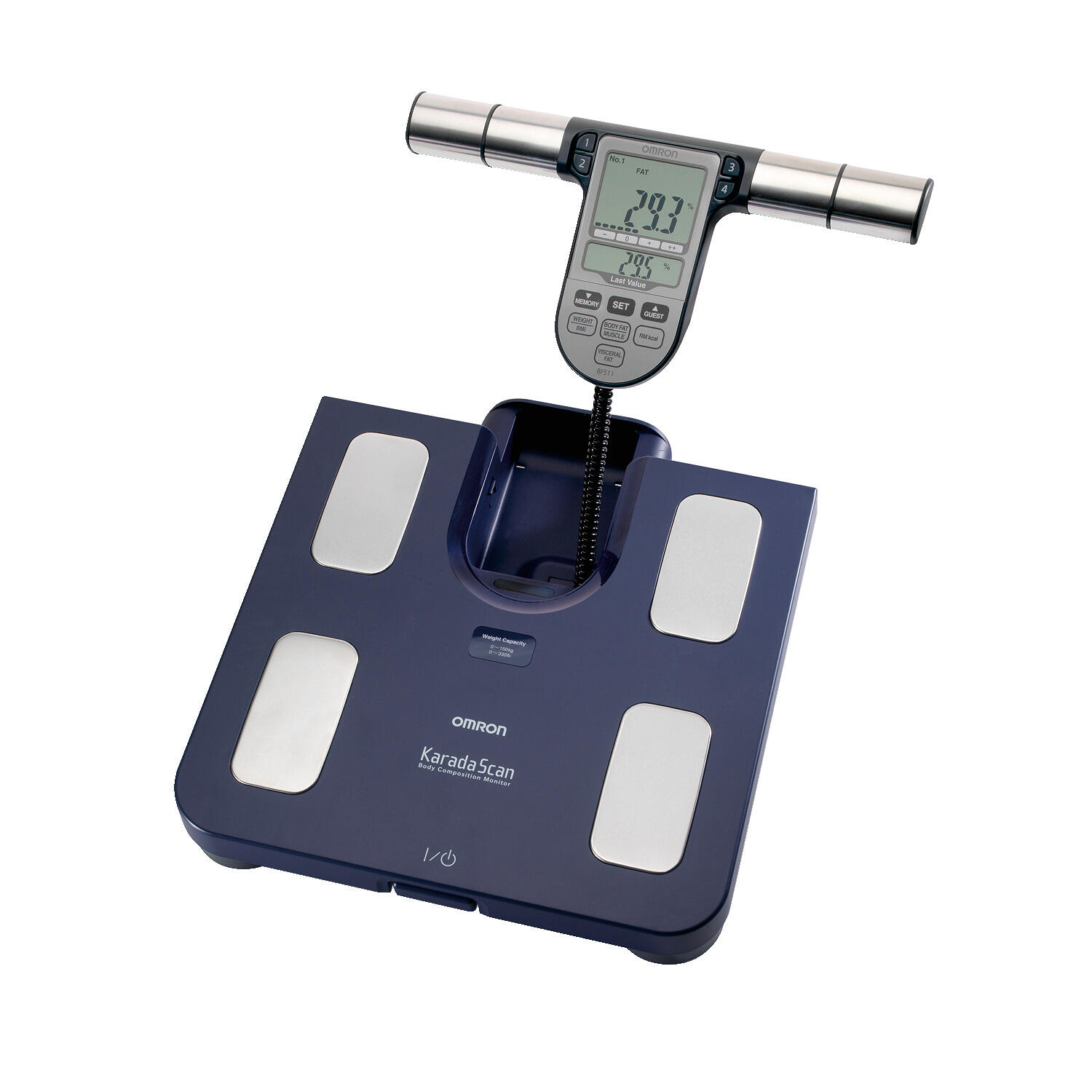 OMRON Digital Bathroom Scales BF511 Turquoise