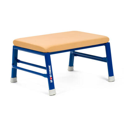 Turnhocker Original Lederbezug. Naturfarben Turnen Unisex