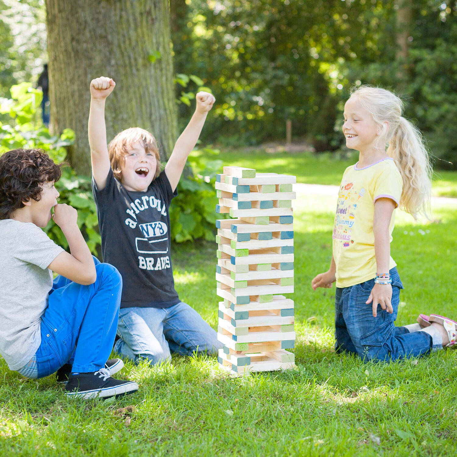 Blocs de construction - 60 blocs - jeu de précision et construction enfant 4/6