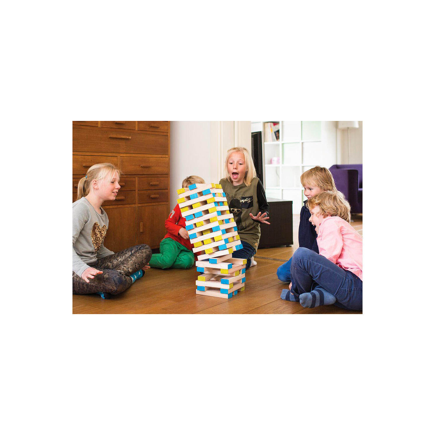 Blocs de construction - 60 blocs - jeu de précision et construction enfant 3/6