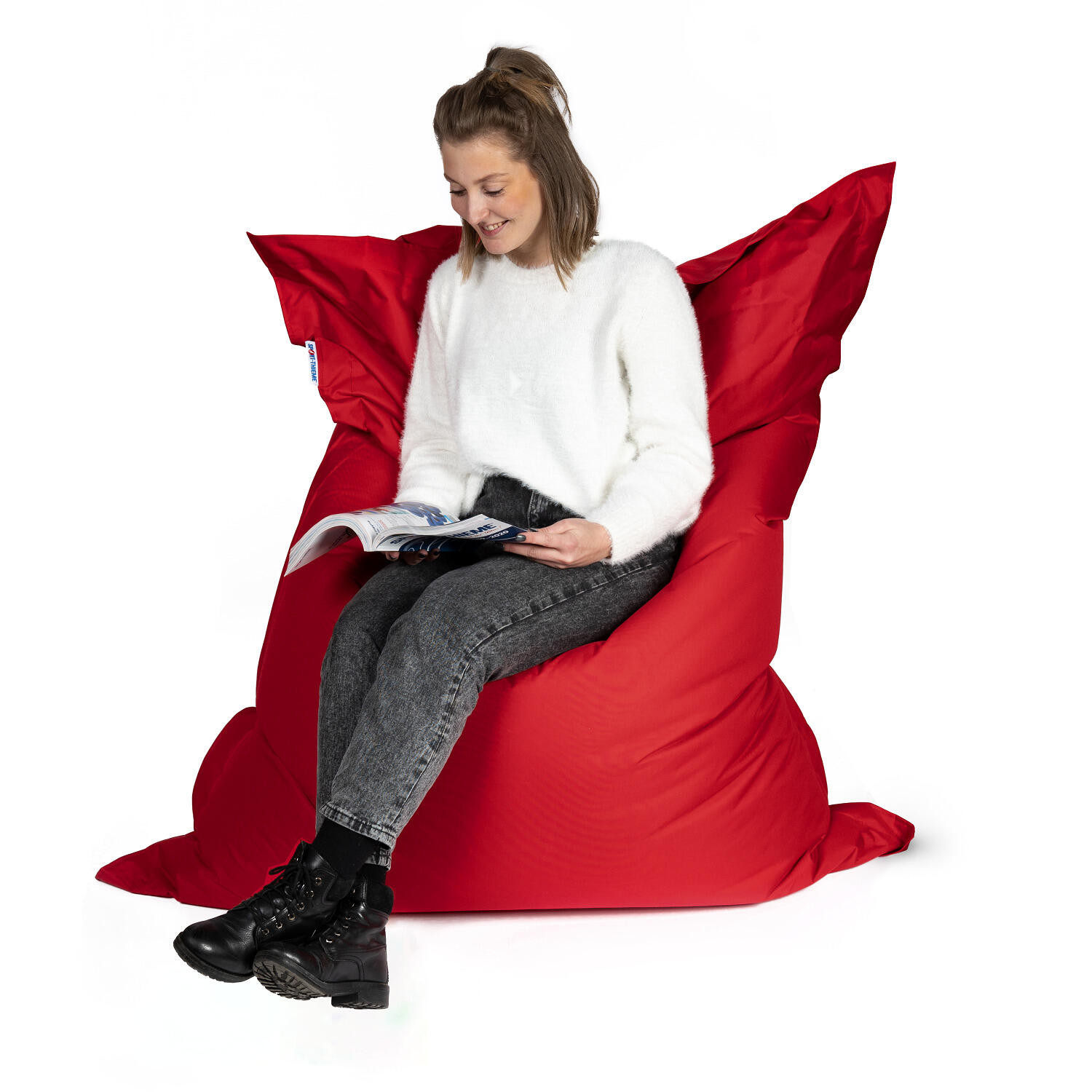 Sport-Thieme Pouf "Relax Indoor", ciliegio, XXL