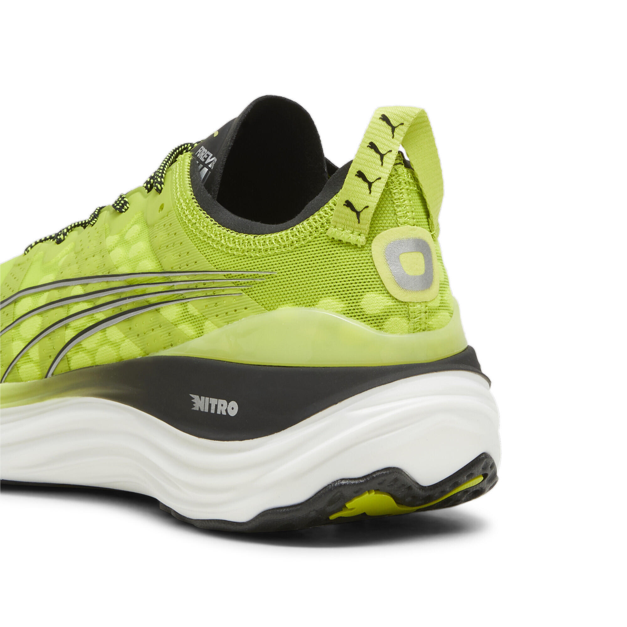 Scarpe da running ForeverRun NITRO™ da uomo PUMA Lime Pow Black White Green 4/7