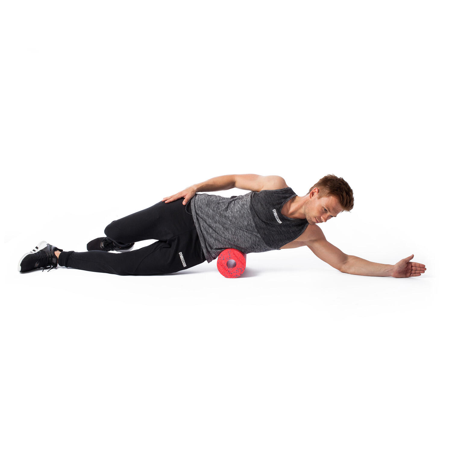 Faszienrolle The Roll Standard Fitnesstraining Unisex Rot-Blau 6/6