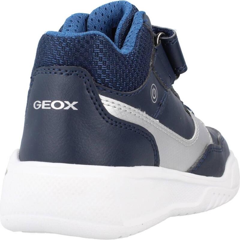 Zapatillas niño Geox J Illuminus B Azul