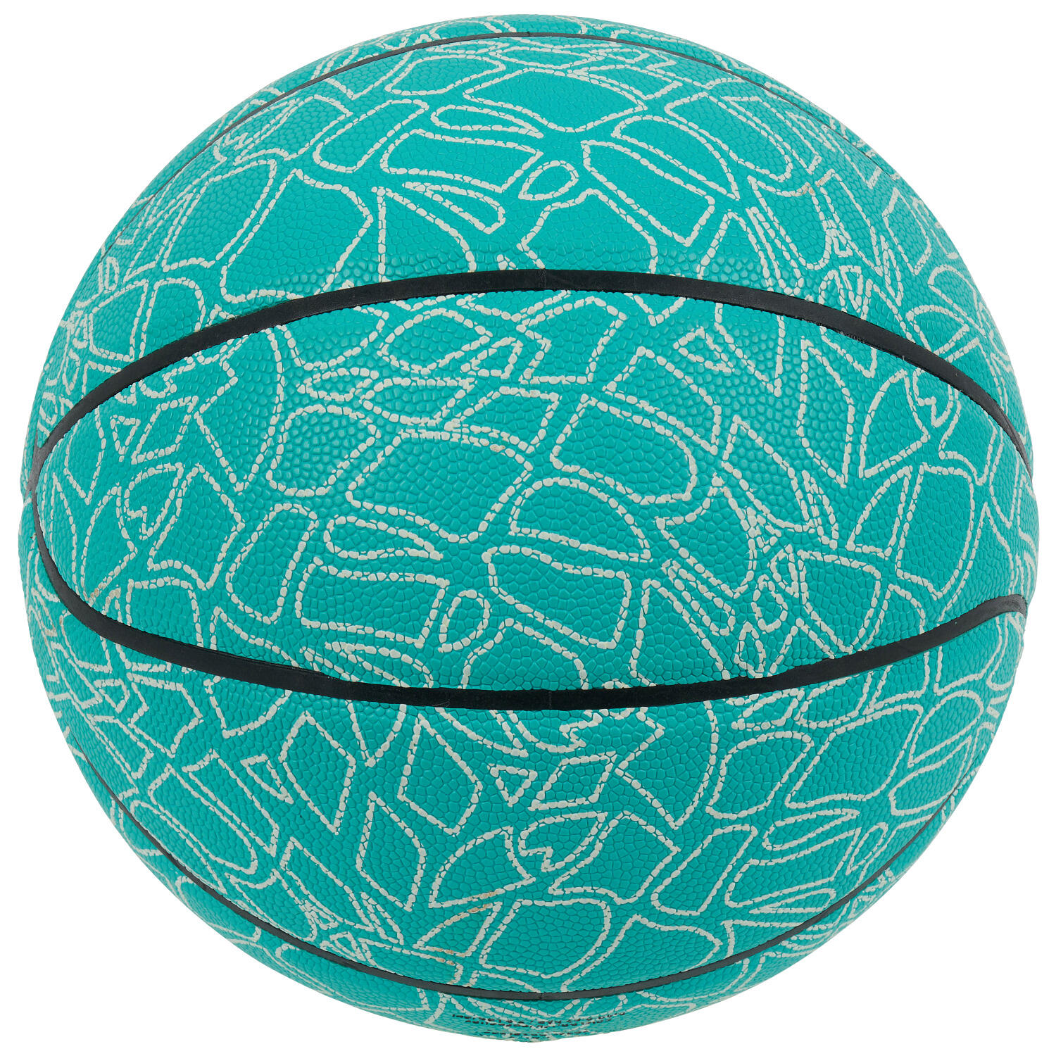 Ballon de basketball « Glow in the Dark » Vert Unisexe 4/6