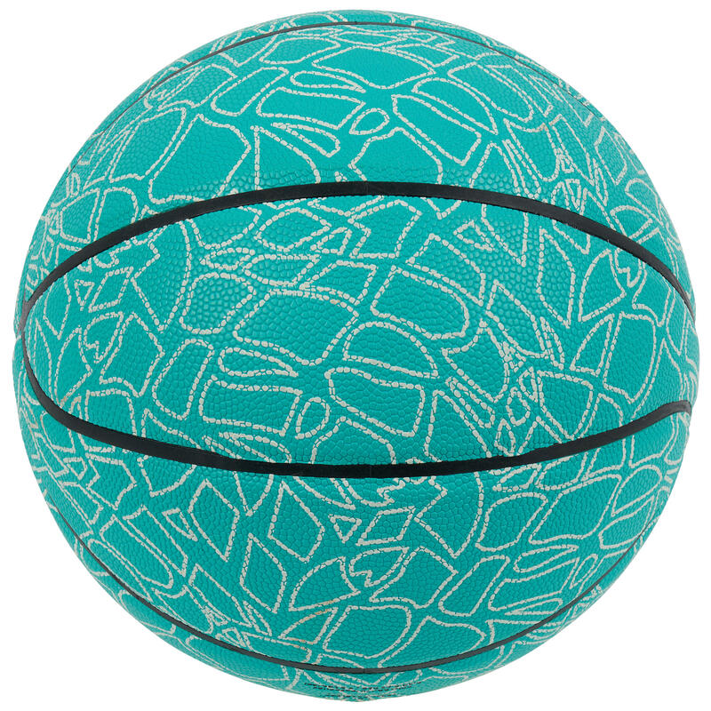 Sport-Thieme Basketball Glow in the Dark, Grün