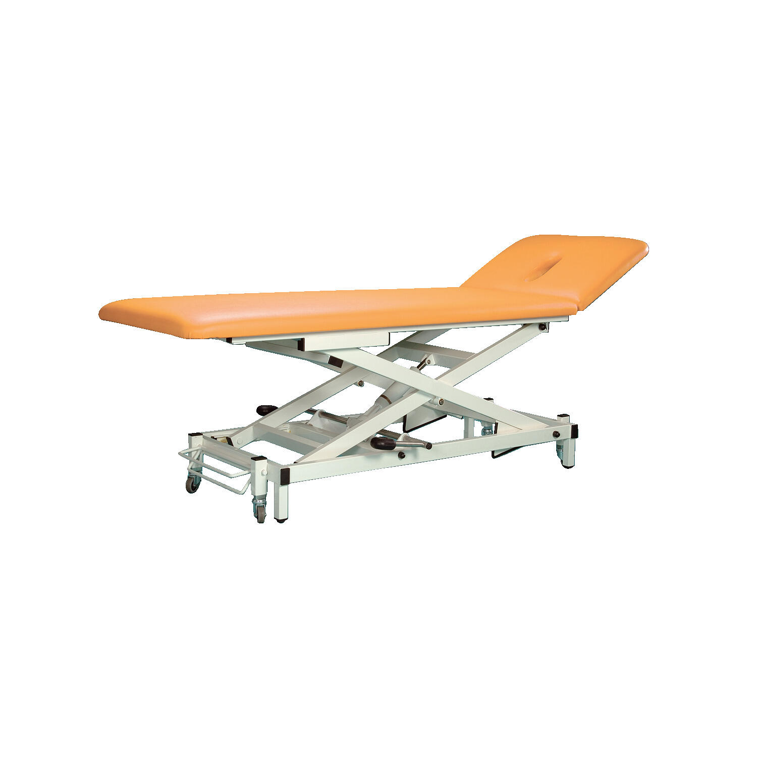Hydraulische Therapieliege Vario Nr. 1, 2-teilig Apricot 80 cm 2/2